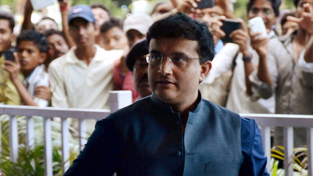 File photo of Sourav Ganguly. (Photo: PTI)