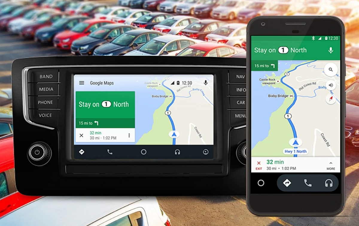 The big advantage of Android Auto is that it offers navigation. (Photo: <b>The Quint</b>)