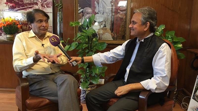 

In an exclusive interview with <b>The Quint</b>, Railway Minister Suresh Prabhu tells us how much improvement he has made in the railway recruitment system. (Photo: <b>The Quint</b>)