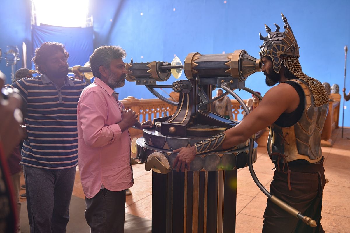 A look at all the action from the sets of ‘Baahubali 2’.
