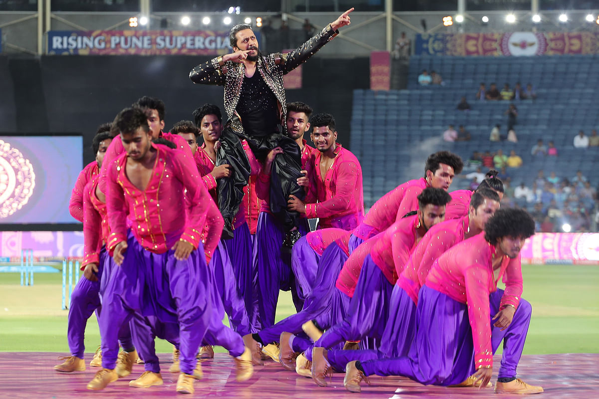 Take a look at some of the pictures from Pune’s IPL opening ceremony.