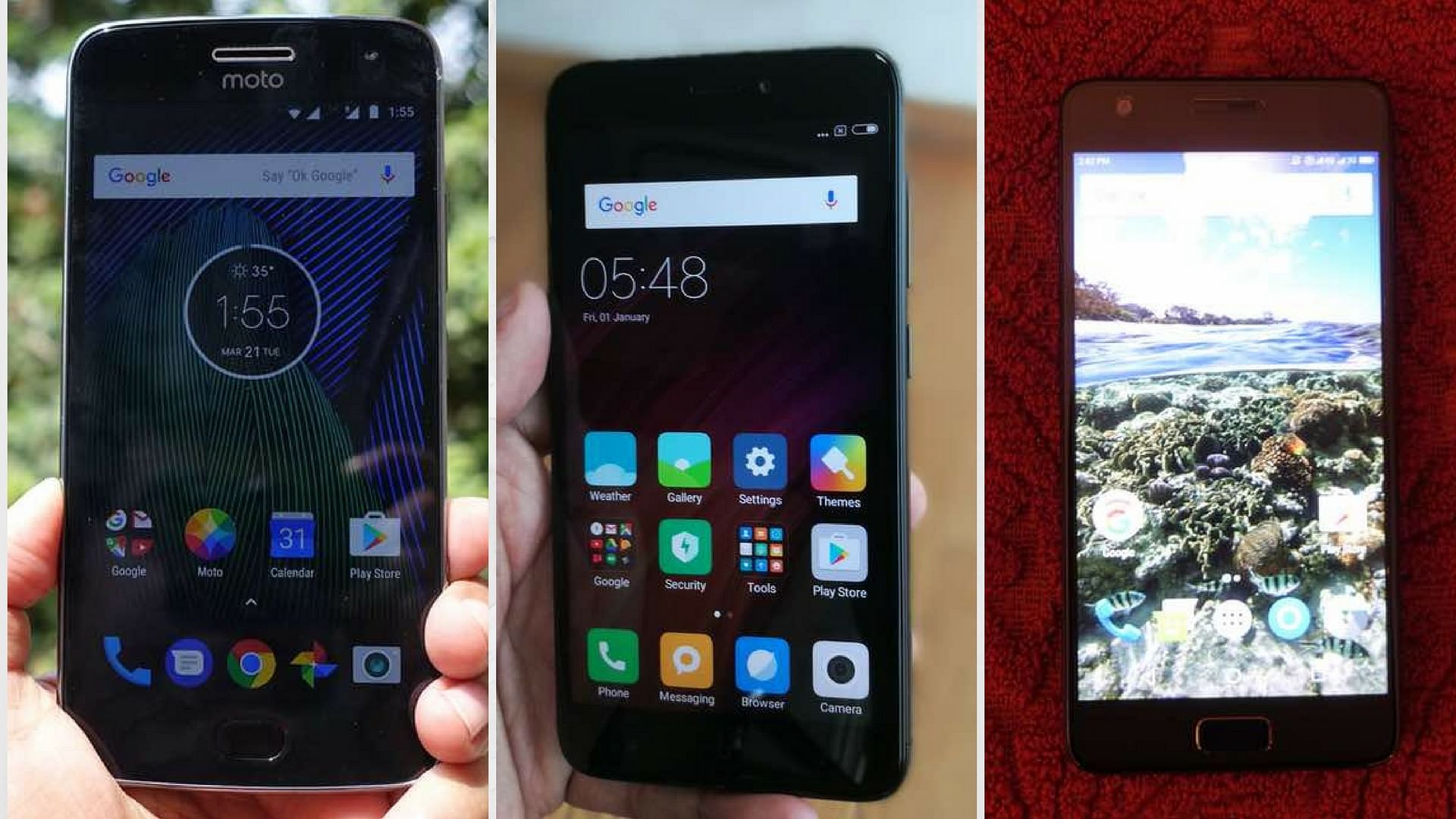 The hunt for the best phone under Rs 15,000. (Photo: <b>The Quint</b>)