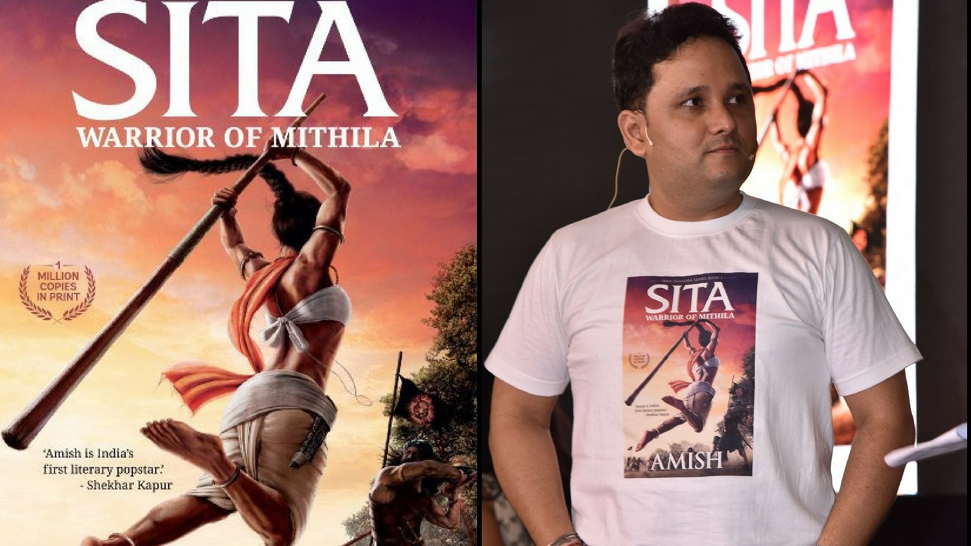 <i>‘Sita: Warrior of Mithila’</i> is Amish’s second book in the Ram Chandra Series. (Photo: <b>The Quint</b>)