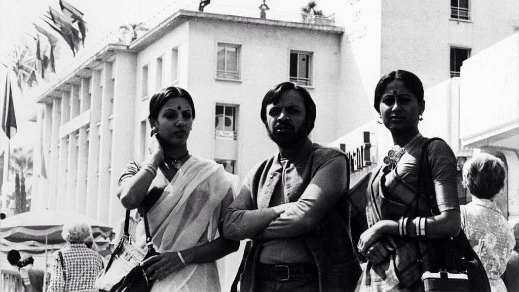 

Shabana Azmi with director Shyam Benegal and Smita Patil in 1976 Cannes. (<a href="https://twitter.com/AzmiShabana/status/853183890516615168">Photo courtesy: Twitter/ @azmishabana</a>)