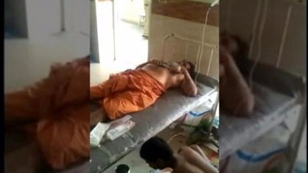 The priest accused of rape has been admitted to a hospital. (Photo: ANI Screengrab)