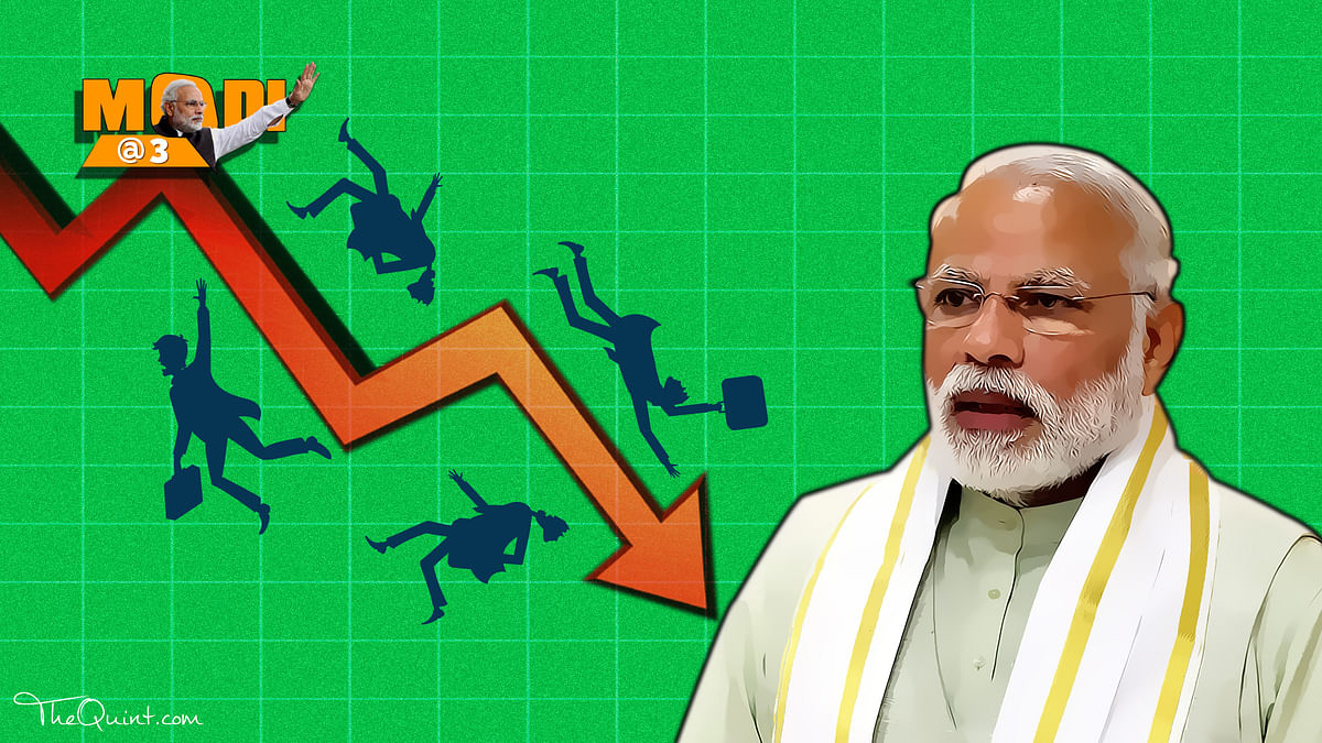 Modi Govt at Three Years: Unemployment Rates Are Now Slightly Up
