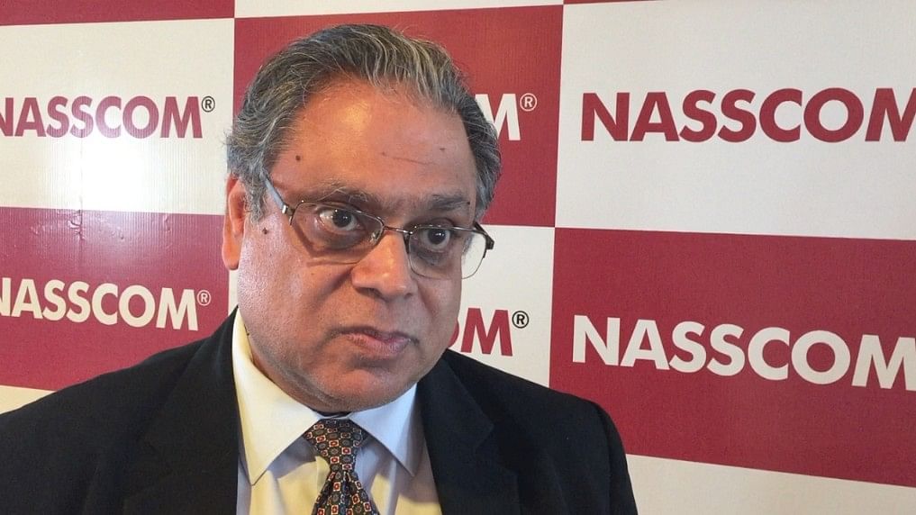 Raman Roy, Chairman, National Association of Software and Services Companies. (Photo: <b>The Quint</b>)