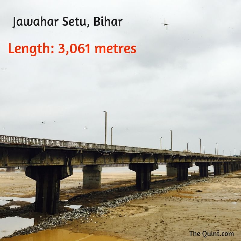 The Dhola-Sadiya bridge in Assam will be the longest bridge in India.