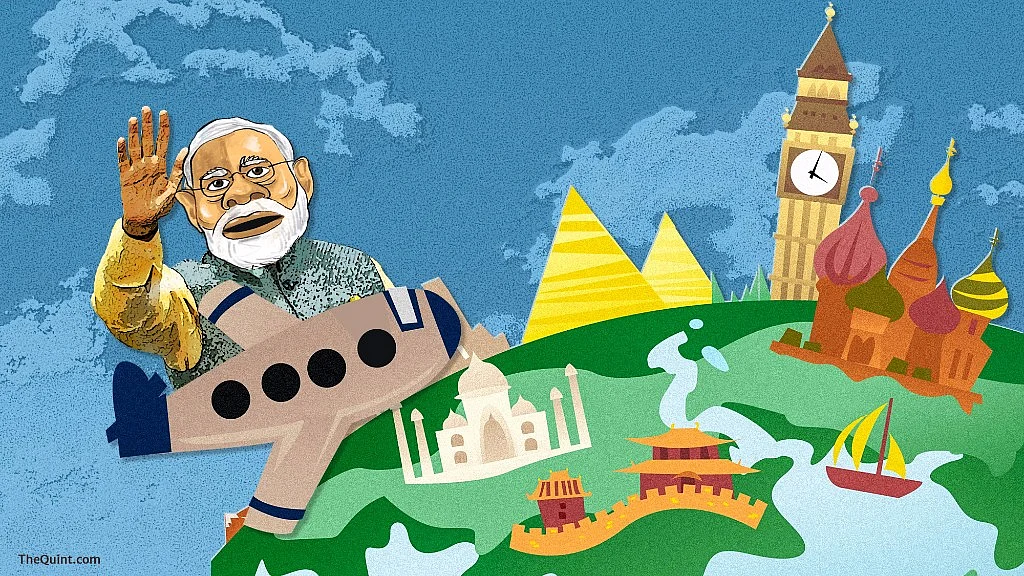 Pro-active leadership of Modi has terrifically transformed India’s external affairs. (Photo: The Quint)