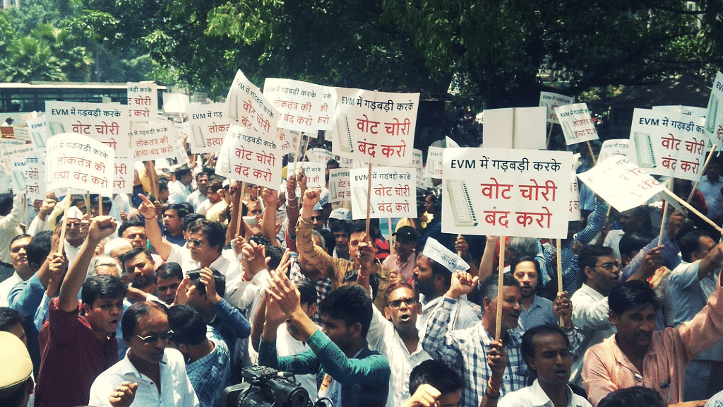 

Called the ‘Save Democracy Campaign’, the protests are being led by senior party leader Gopal Rai.
