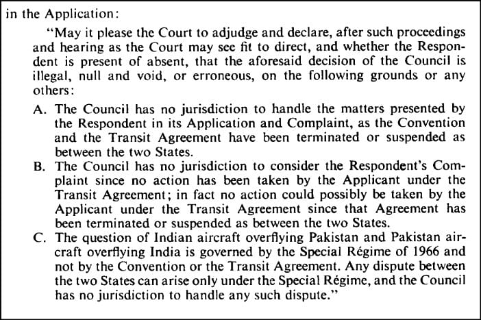 Out of the four, the court ruled against Pakistan in 3 cases while the others was solved by both nations.