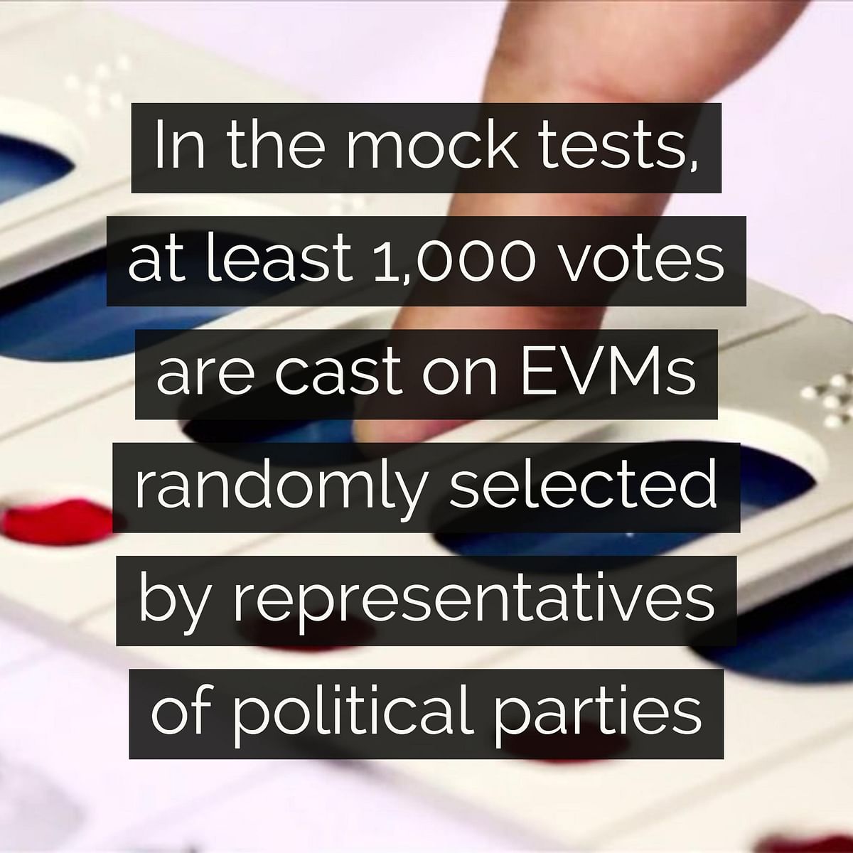 Here’s the Election Commission’s defence of their EVMs, stating the measures taken to ensure they are tamper-proof.