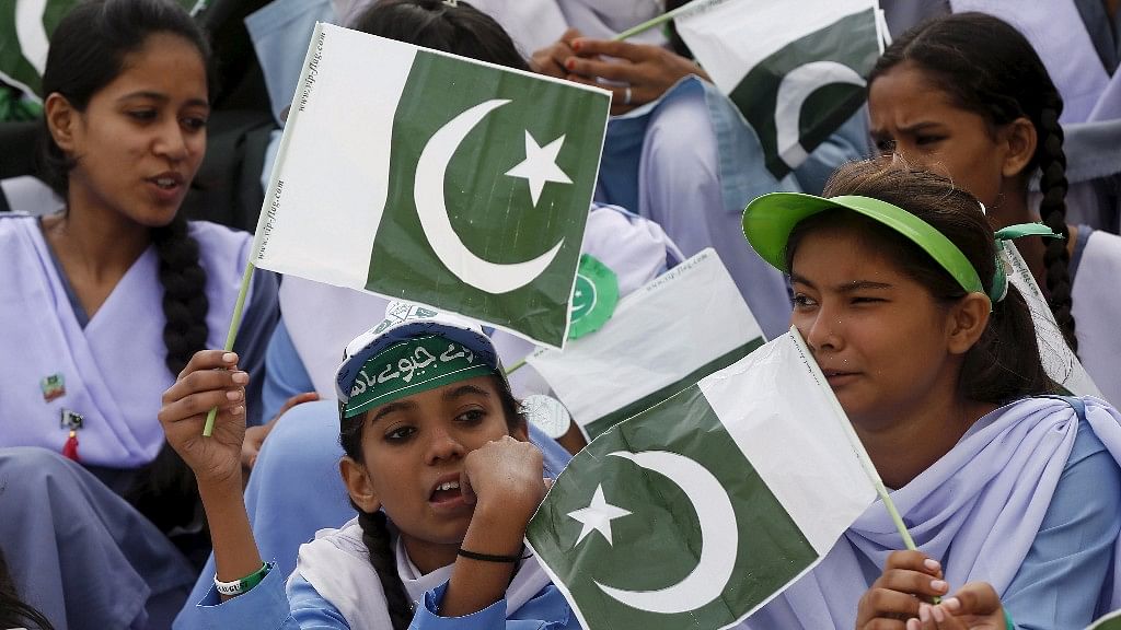 The students of the Lahore Grammar International School were looking forward to meeting their Indian pen pals, as they had been exchanging letters for a year. (Photo: Reuters)