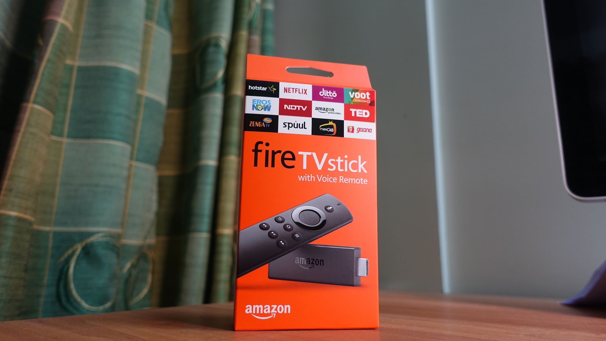 Amazon Fire TV stick is finally available in India. (Photo: <b>The Quint</b>/<a href="https://twitter.com/2shar">@shar</a>)