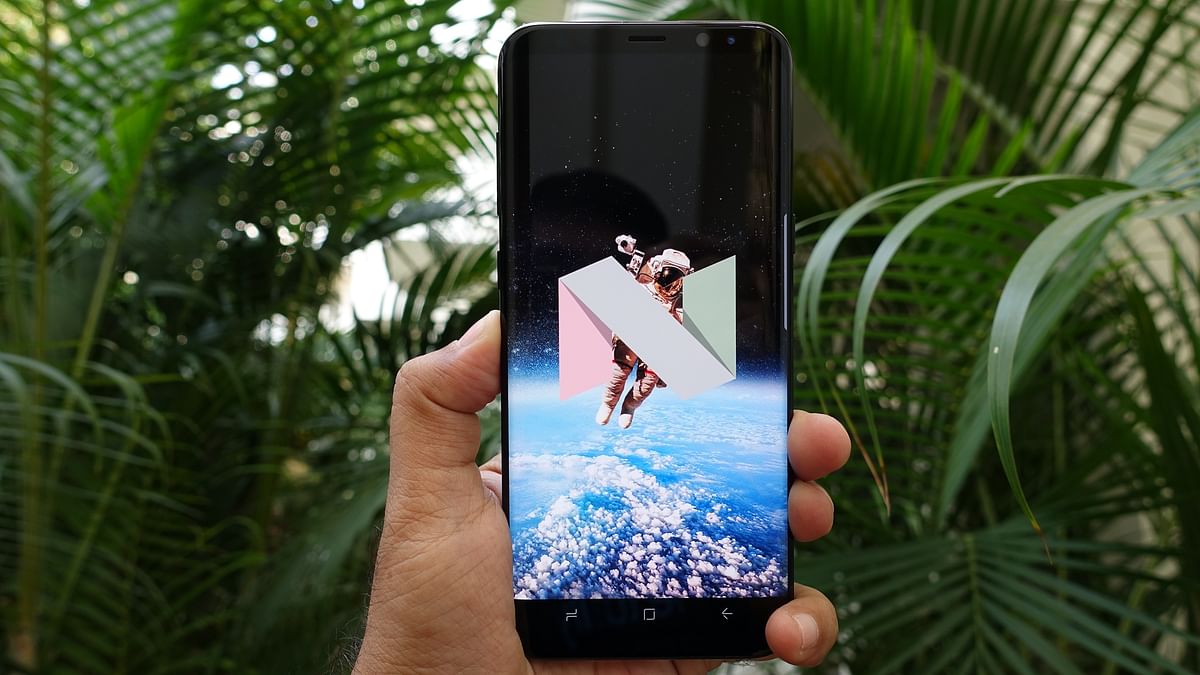 The Plus version of Samsung’s Galaxy S8 gets a 6.2-inch bezel-less display.