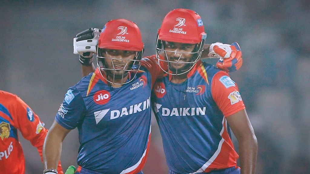 Sanju Samson and Rishabh Pant were two stand-out performers for Delhi Daredevils. (Photo: BCCI)
