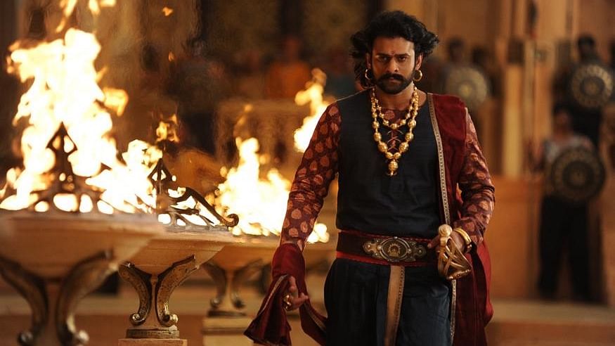 Prabhas in a scene from <i>Bahubali 2: The Conclusion.</i> (Photo courtesy: Dharma Productions)