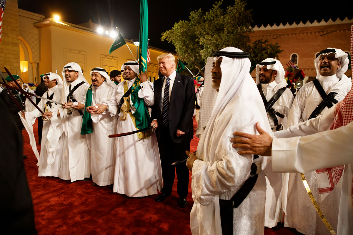 Trump’s visit to the Middle East has seen him do a swift 180° on many issues, including Islam and terrorism.