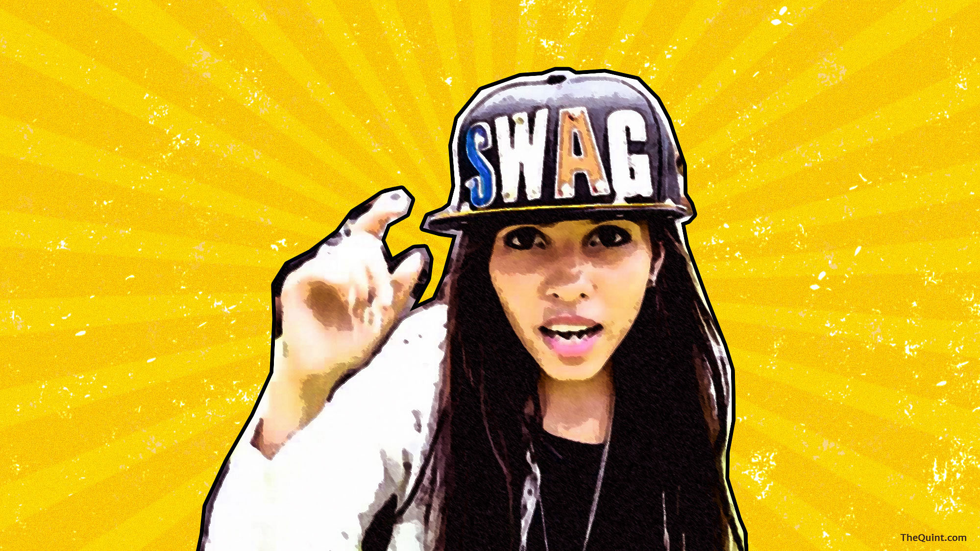 A dive into Dhinchak Pooja’s online presence reveals a feisty girl, loyal fans and sassy subversion of the male gaze. (Photo: Liju Joseph/<b>The Quint)</b>