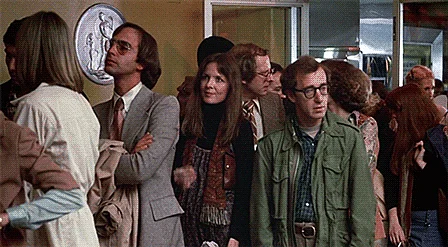 (Photo Courtesy:<a href="http://haidaspicciare.tumblr.com/post/153770612761/woody-allen-annie-hall-1977"> Tumblr</a>) 
