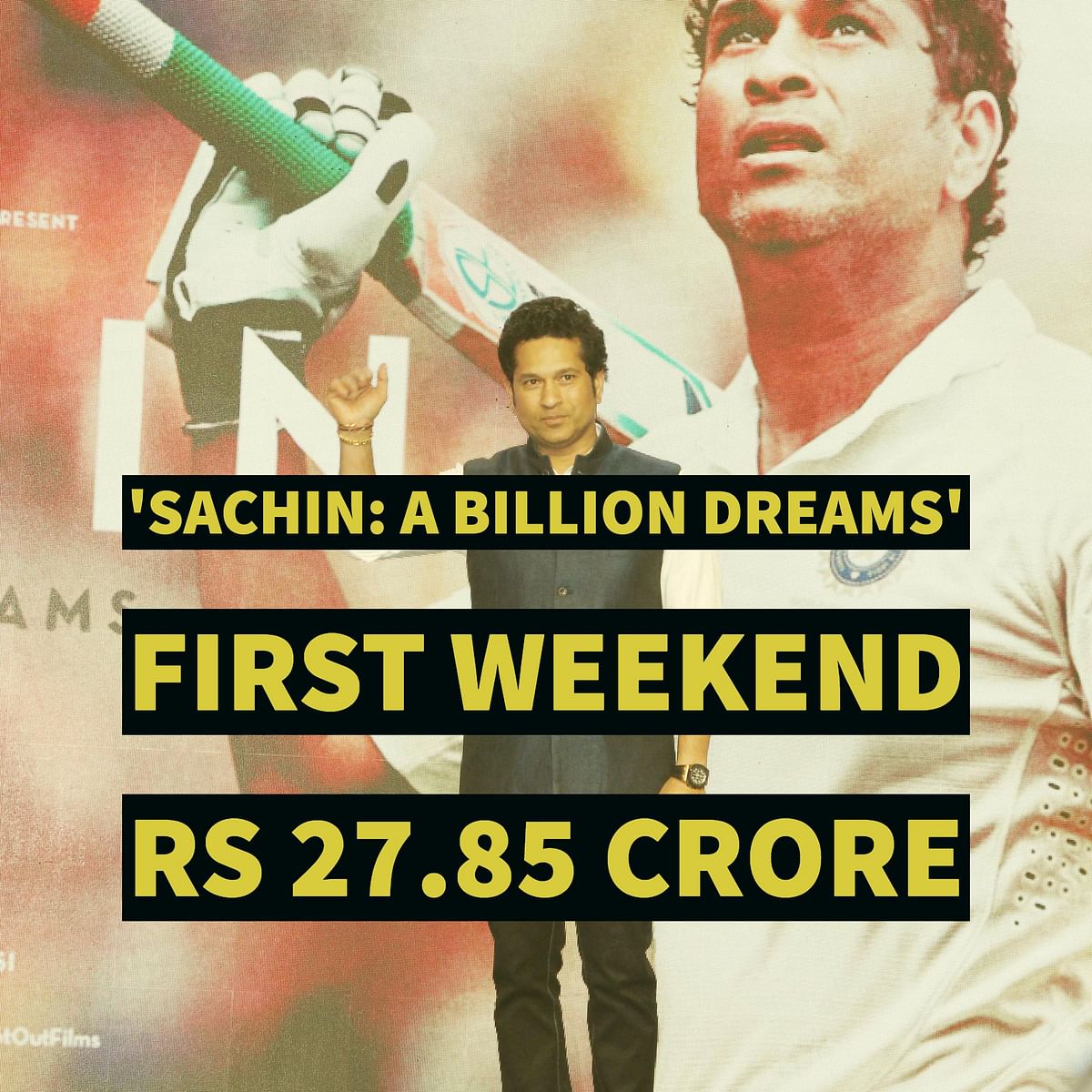 ‘Sachin: A Billion Dreams’ has a good first weekend in theatres.