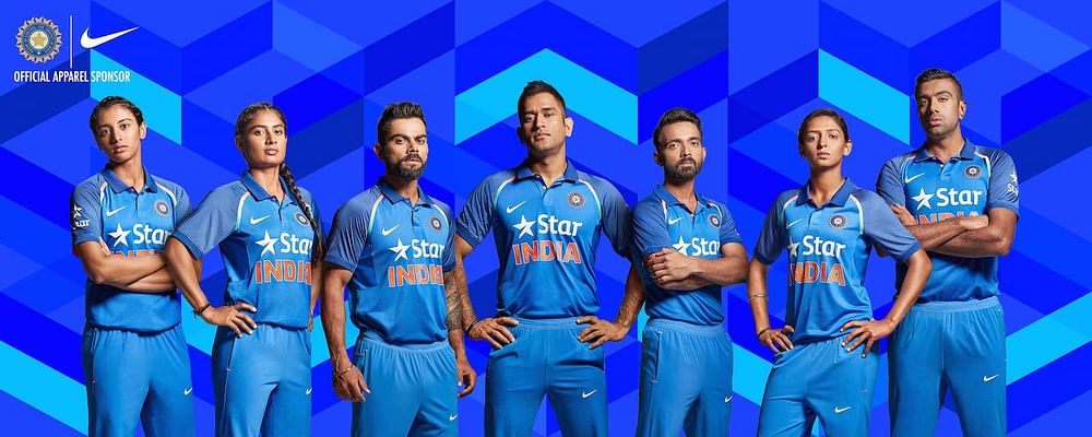 In Pictures Evolution Of India S Cricket Jersey From 1985 To 2017