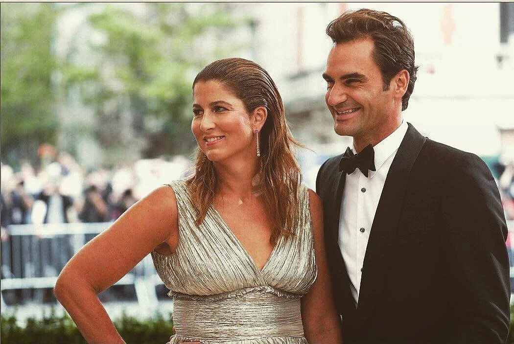 Roger Federer and his wife Mirka (Photo: Twitter)