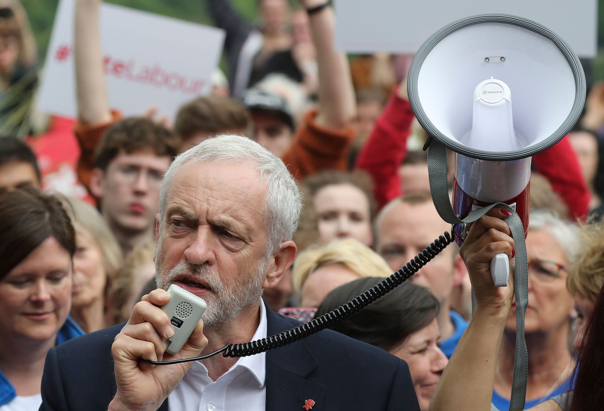 Jeremy Corbyn, Britain’s Opposition leader, stated in his party manifesto ahead of the elections, that his party would independently inquire into the UK’s role in Operation Blue Star. (Photo Courtesy: Owen Humphreys / AP)