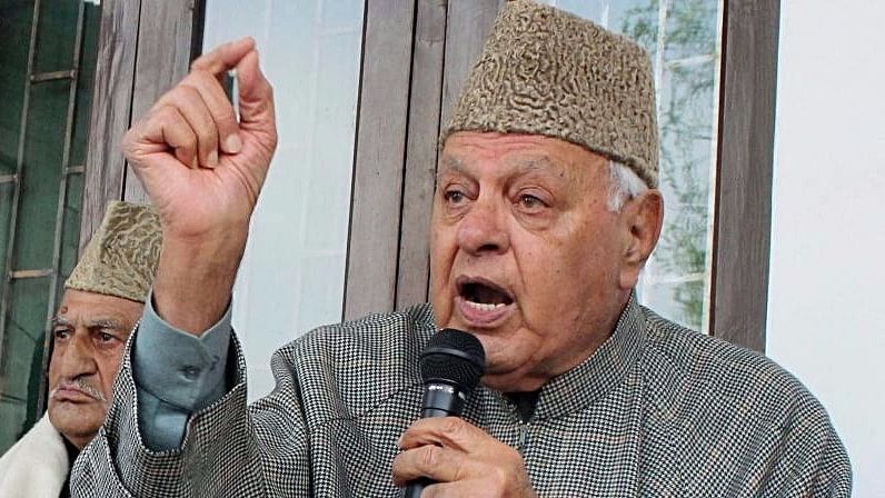 Former Jammu and Kashmir Chief Minister Farooq Abdullah.