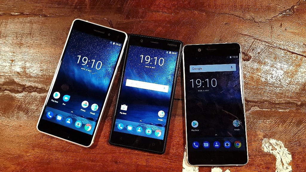 Nokia 3, 5 and 6 are the first Android phones from HMD Global. (Photo: <b>The Quint</b>)