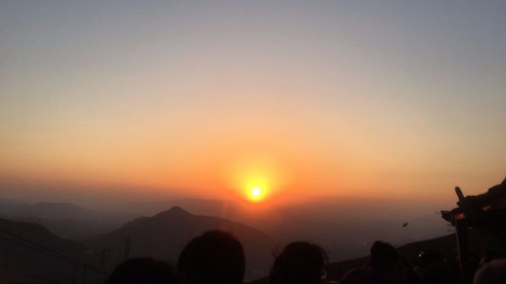 Sunset in Khandala.