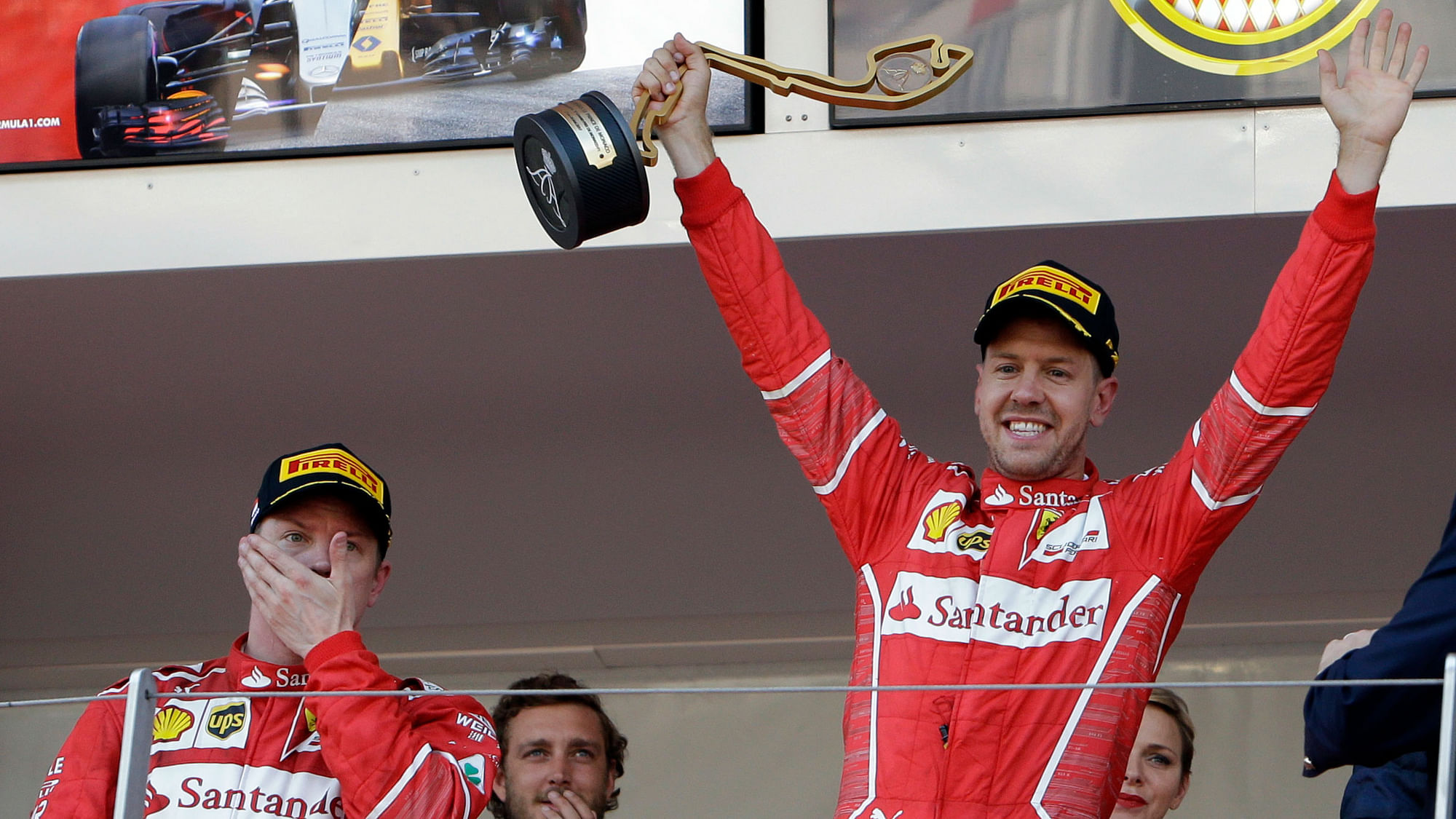 Sebastian Vettel won Ferrari’s first Monaco GP since 2001. (Photo: AP)