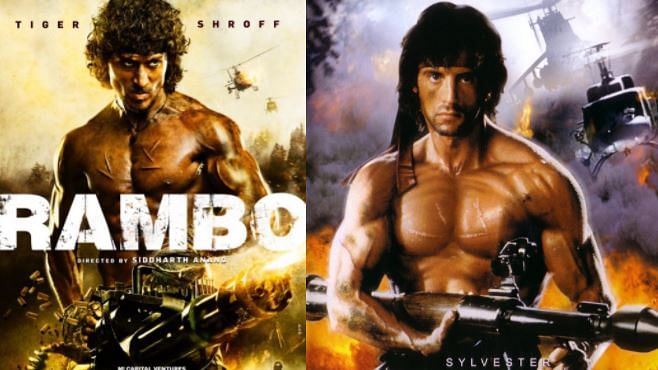 Tiger Shroff as Rambo. (Photo Courtesy: Twitter)