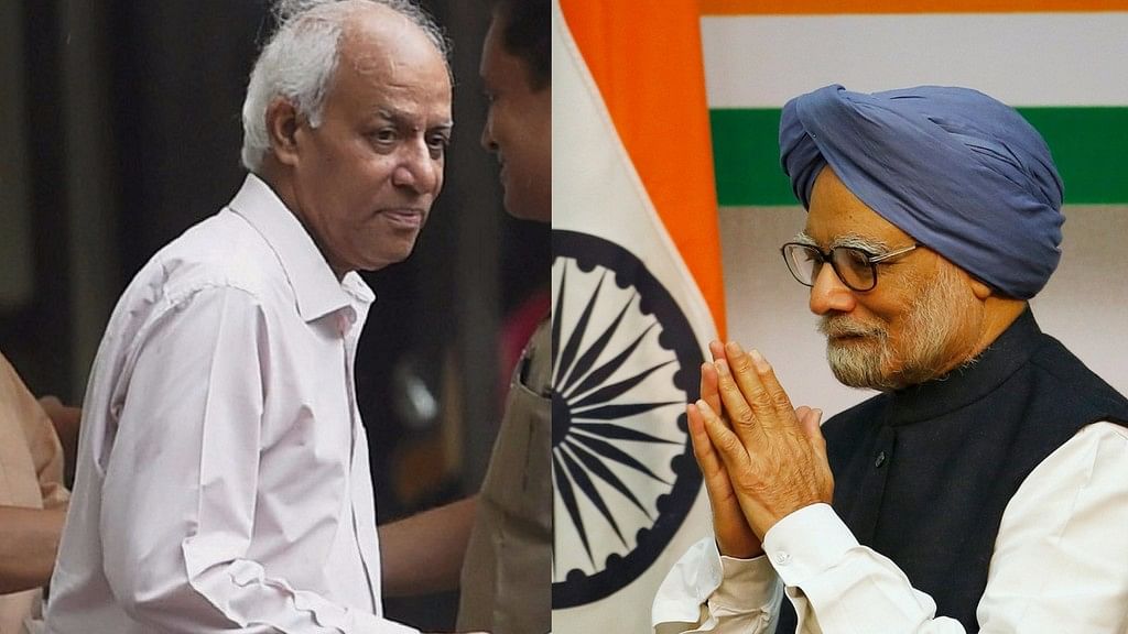 Former coal secretary HC Gupta and former Prime Minister Manmohan Singh (Photo Courtesy: PTI/Reuters/Altered by TheQuint)
