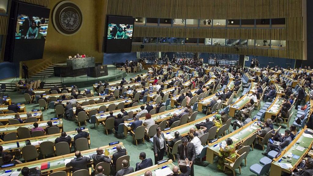 The UN General Assembly Hall. Image used for representational purpose.
