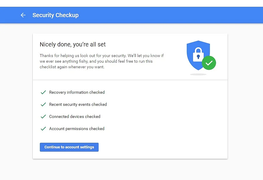 When in doubt, always double check your Google settings. (Photo: <b>The Quint</b>)