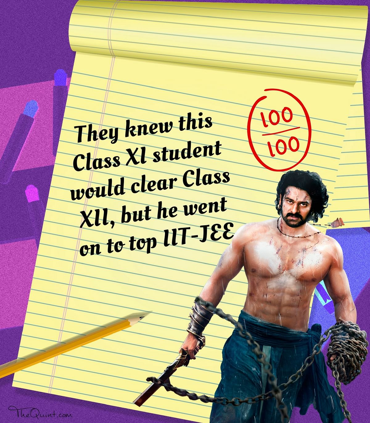 Would you do friendship with Baahubali in school? 
