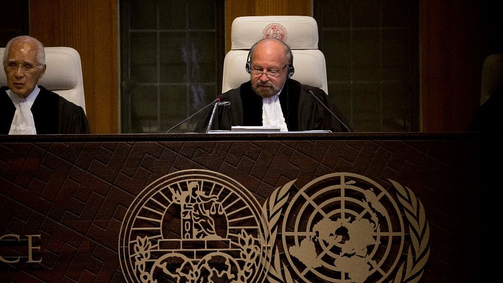  Ronny Abraham, President of UN Court. (Photo: AP Exchange)