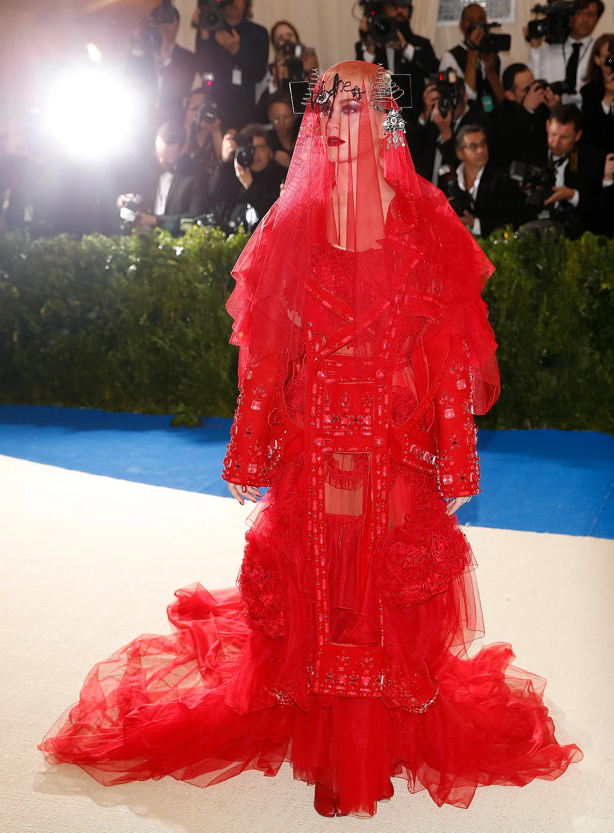 That’s Katy Perry - in case you are wondering. (Photo: Reuters)