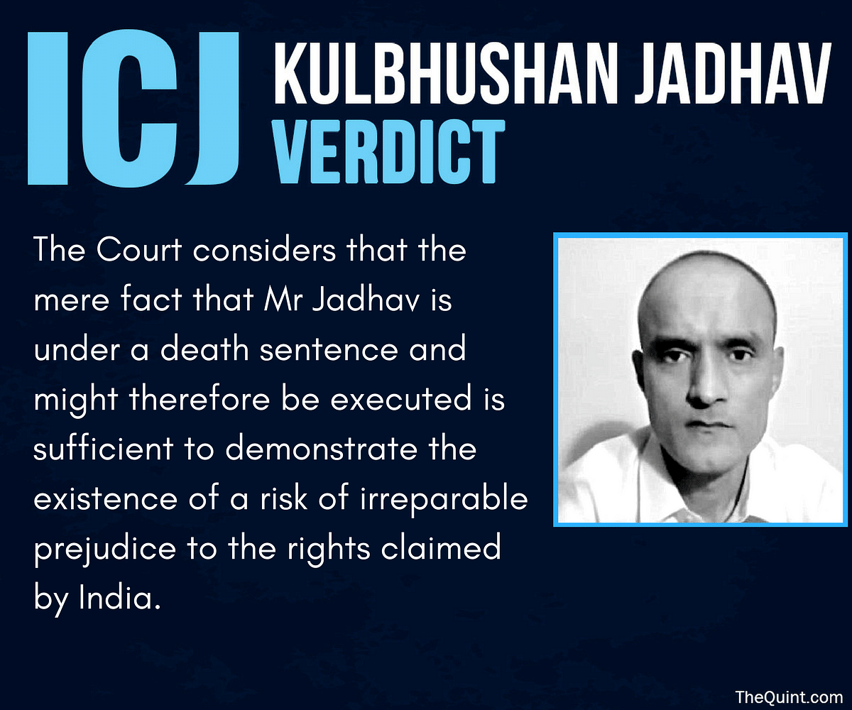  Get live updates on Kulbhushan Jadhav’s judgement by International Court of Justice at The Quint.