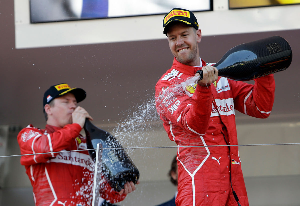 Sebastian Vettel became the first Ferrari driver since Michael Schumacher in 2001 to win the Monaco Grand Prix.