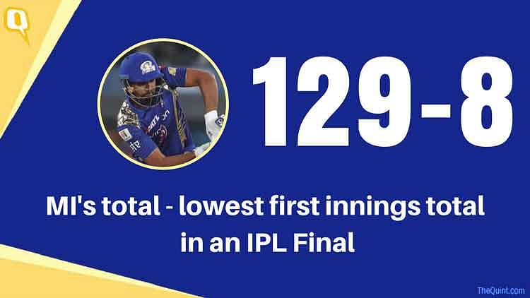 Mumbai Indians clinched their third IPL title after beating Rising Pune Supergiant by one run in the final.