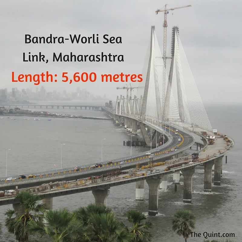(Photo Courtesy:<a href="https://commons.wikimedia.org/wiki/File:Bandra-Worli_Sea_Link_from_Taj_Lands_End.JPG"> Wikimedia Commons</a>/Joe Ravi)