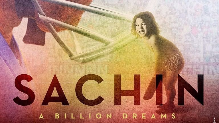 Poster of <i>Sachin: A Billion Dreams.</i>