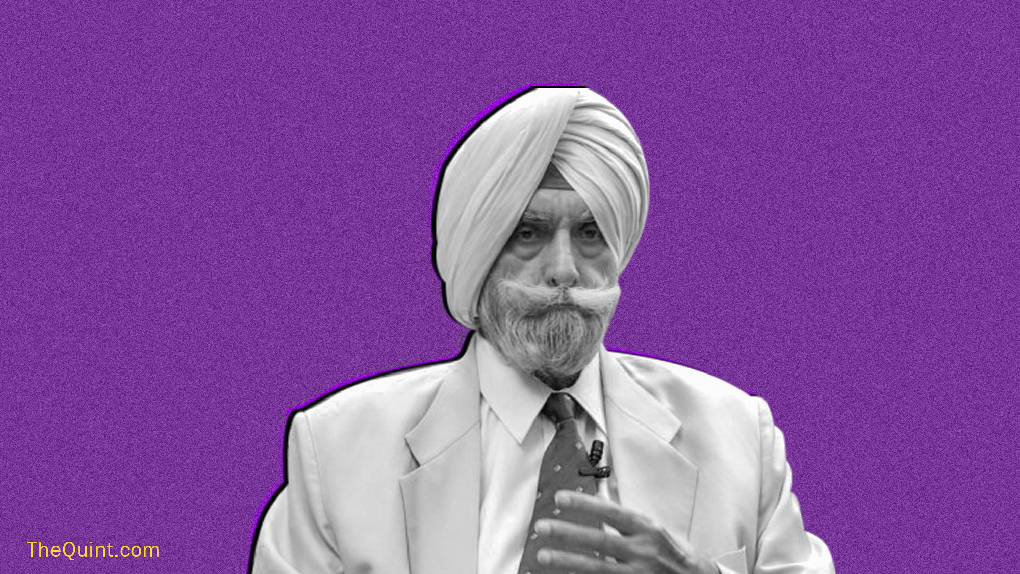 KPS Gill will always be remembered as a super cop who led the Punjab Police at a time when militancy was at its peak. (Photo: Rahul Gupta/<b>The Quint</b>)