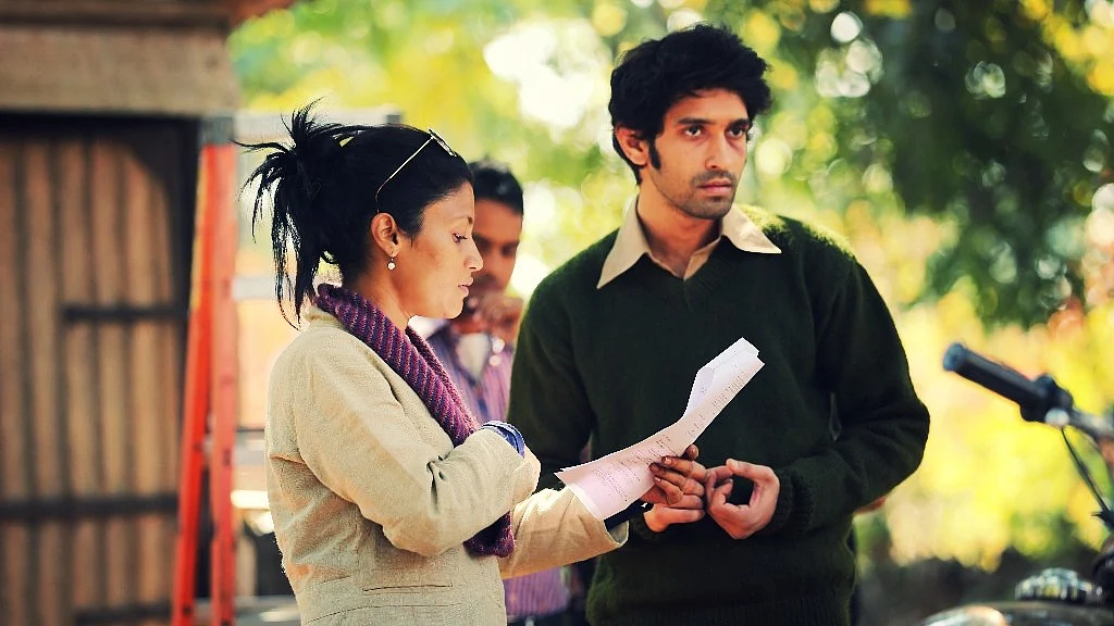 <p>Konkona Sensharma on the sets of <i>A Death In the Gunj </i>with Vikrant Massey. </p>