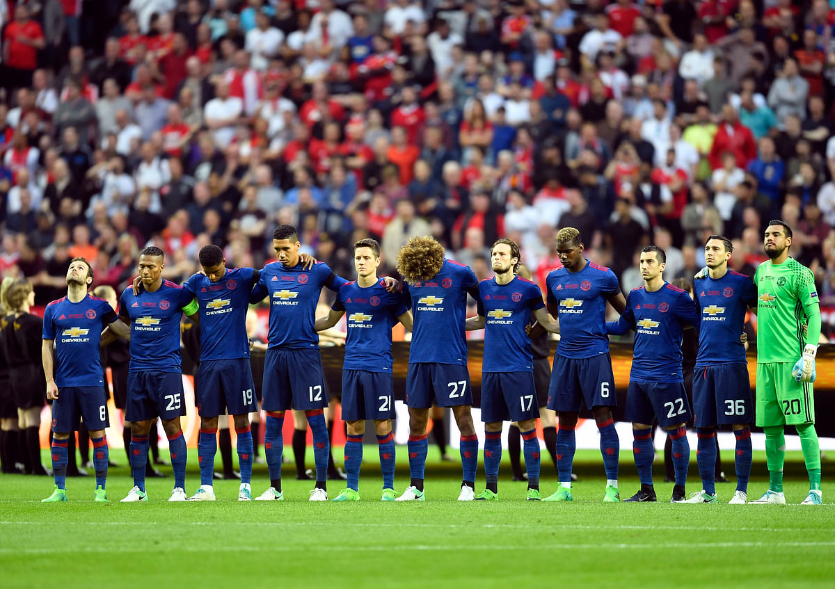Manchester United’s Ander Herrera dedicated their Europa League triumph to the Manchester Arena blast victims.