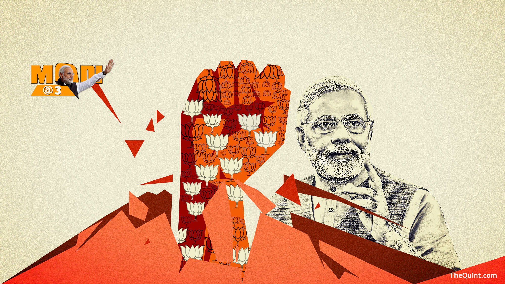 Modi government has not done enough on the front of economy, foreign policy and ensuring social harmony. (Photo: Lijumol Joseph/ <b>The Quint</b>)