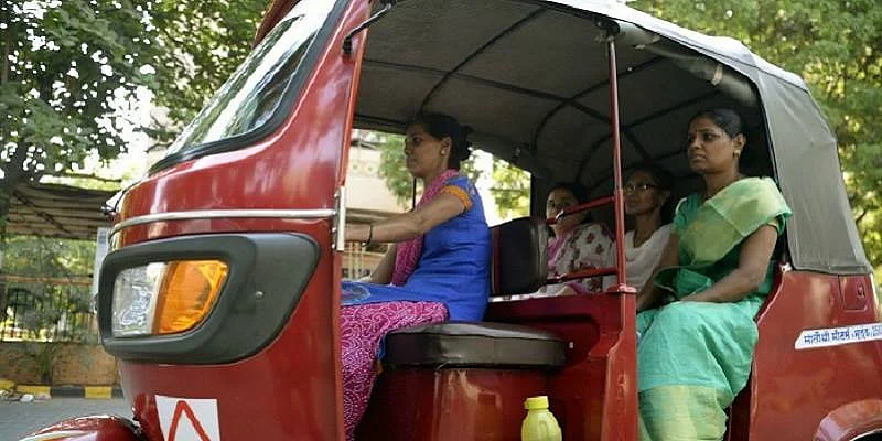 Representational image of a woman auto driver in Mumbai. (Photo courtesy: <a href="https://www.facebook.com/indianeaglellc/">Facebook/ indianeaglellc</a>)