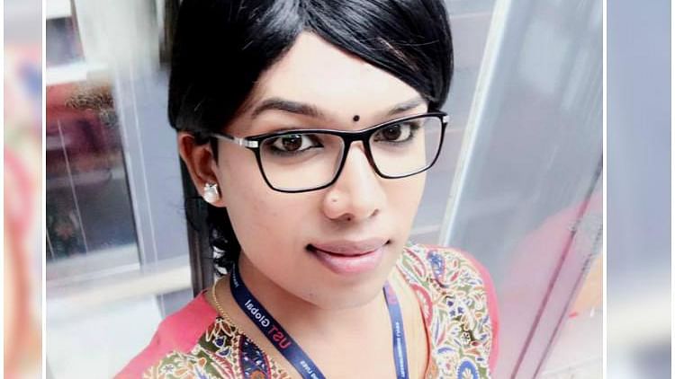 Zara Sheikha, the transgender woman placed with MNC in Kerala’s Technopark. (Photo Courtesy: The News Minute)